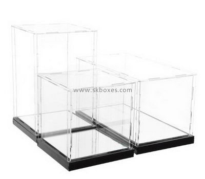 Display box manufacturer customized acrylic 5 sided toy display box BDC-474