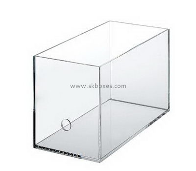 Display case manufacturers customized 5 sided acrylic storage box BDC-475