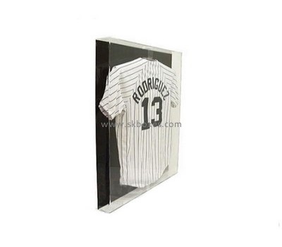 Perspex box manufacturers customized acrylic sports jersey shadow box BDC-497