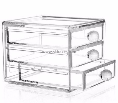Acrylic boxes suppliers custom acrylic plastic fabrication display cases for sale BDC-628