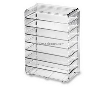 Acrylic products manufacturer custom lucite drawer organizer box BDC-727