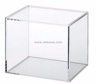 Plastic manufacturers custom acrylic products 5 sided box BDC-739