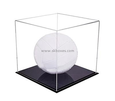 Plastic fabrication company custom clear perspex display cases BDC-760