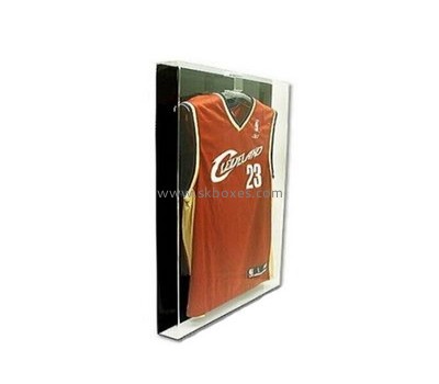 Plastic suppliers custom acrylic display cases for sports jerseys BDC-979