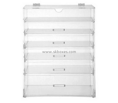 Plastic manufacturing companies custom clear acrylic storage boxes BDC-986