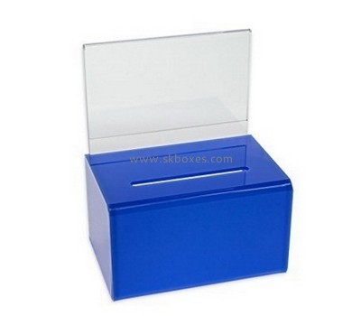 Customized acrylic collection box BBS-276