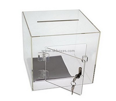 Bespoke clear acrylic ballot box BBS-430
