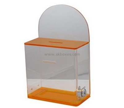 Bespoke clear suggestion box acrylic BBS-447