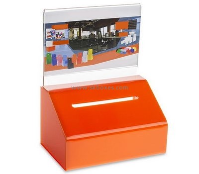 Bespoke acrylic church collection boxes BBS-504