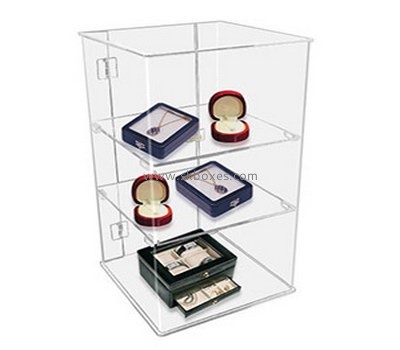 Bespoke acrylic jewelry display cases BDC-996