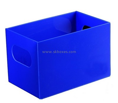 Bespoke blue acrylic box BDC-1001
