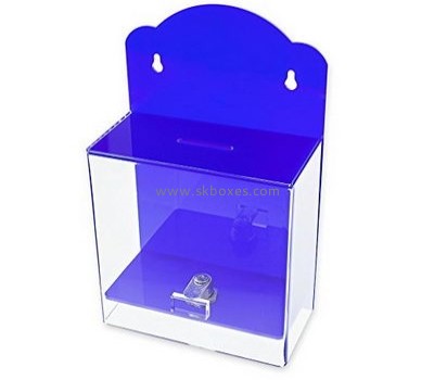 Customize clear plastic wall mount box BDB-223