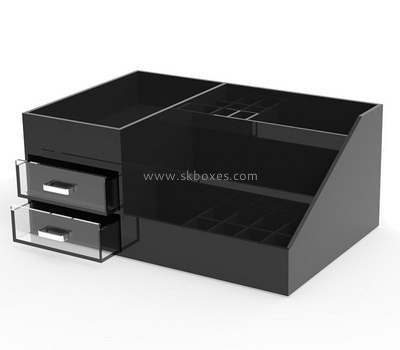 Customize black acrylic drawer case BSC-031