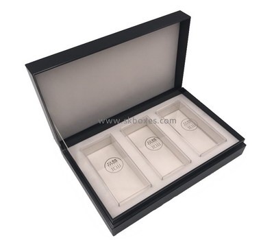 Customize acrylic storage case with compartments BSC-034