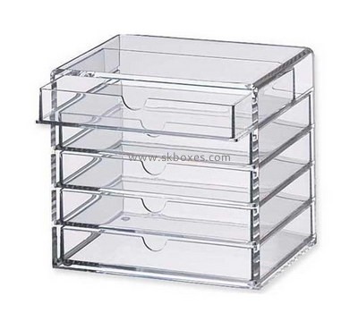 Customize acrylic multi drawer box BSC-047