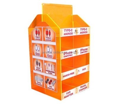 Customize acrylic standing storage cabinet BSC-066