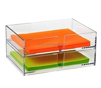 Customize acrylic note paper holder BSC-077