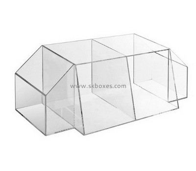 Customize clear 4 compartment box BSC-090