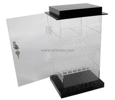 Customize acrylic narrow cabinet with doors BDC-1036