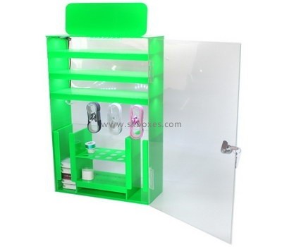 Customize acrylic lockable display cabinet BDC-1037