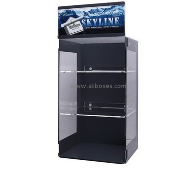 Customize black lucite cabinet BDC-1055