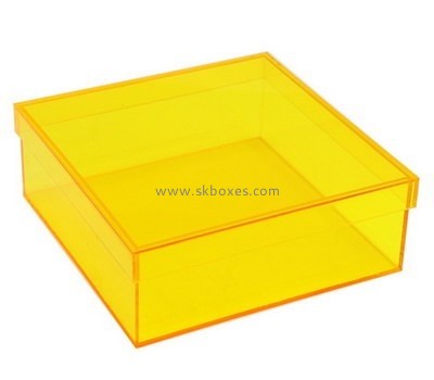 Customize acrylic gift box with lid BDC-1067