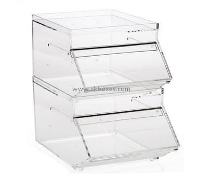 Customize lucite pastry display case BDC-1133