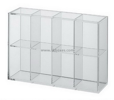 Customize clear 8 compartment plastic box BDC-1142