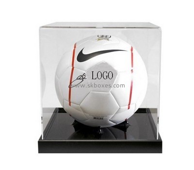Customize plastic football display case BDC-1261