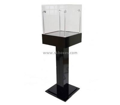 Customize lucite standing display case BDC-1324