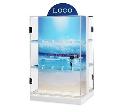 Customize lucite collectors cabinet display case BDC-1508