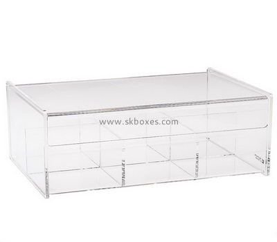 Customize clear acrylic storage bins BDC-1540