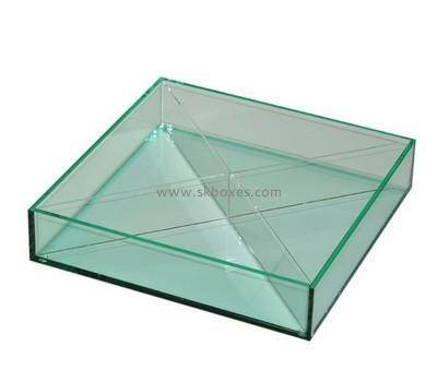 Customize clear perspex tray BDC-1584