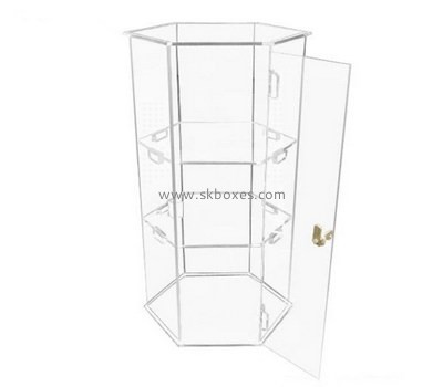Customize clear plexiglass curio cabinet BDC-1644