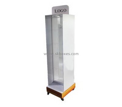 Customize tall acrylic curio cabinet BDC-1663