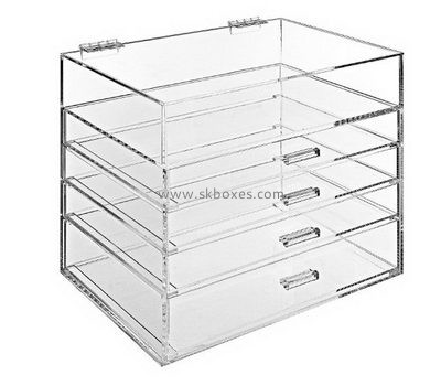 Customize perspex 4 drawer storage unit BDC-1708