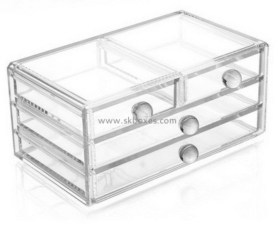 Customize perspex 4 drawer storage BDC-1820