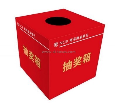 Acrylic raffle box BBS-622