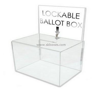 Acrylic ballot box for sale BBS-639