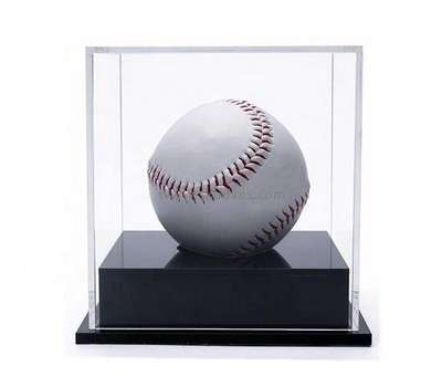 Custom acrylic baseball display case BDC-1885
