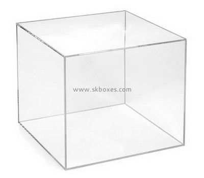 Custom square clear acrylic display case BDC-1892