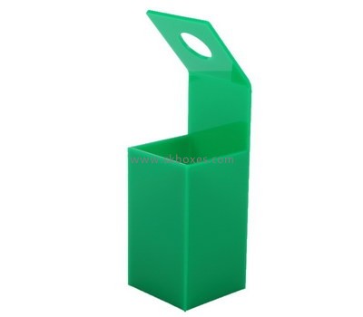 Custom green acrylic flower box BDC-1954