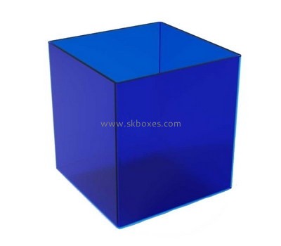 Custom blue acrylic box BDC-1979