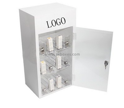 Custom acrylic lockable cabinet BDC-1982