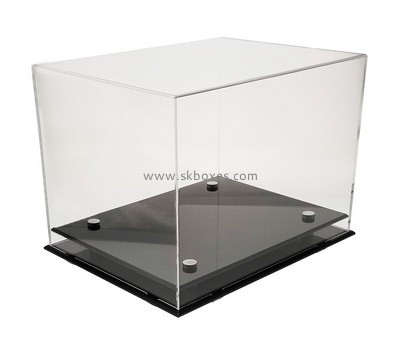 Custom clear acrylic display box with black case BDC-2017