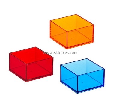 Custom color acrylic box BDC-2026