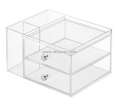 Custom 2 drawers acrylic organizer BDC-2176