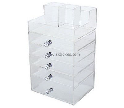 Custom clear acrylic drawers box BDC-2177
