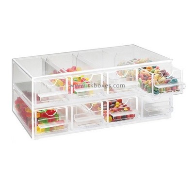 Custom acrylic 8 drawers organizer BDC-2223