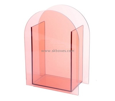 Custom color plexiglass flower holder box BDC-2269